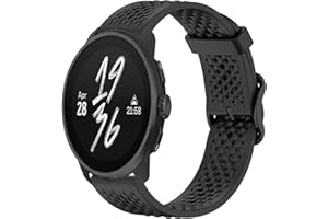 Gheper Band Compatible with ﻿﻿﻿﻿Suunto Race/Race S/Vertical /9 Peak Pro /9 Peak /5 Peak Smartwatch Accessory Soft Silicone Breathable Replacement Wristband Strap 22MM