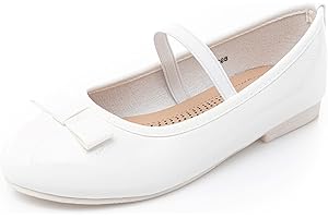 MIGILI Ballerine Bambina - Bianco, Nero, Rosso o Rosa - Scarpe Bambina - Ballet Flats