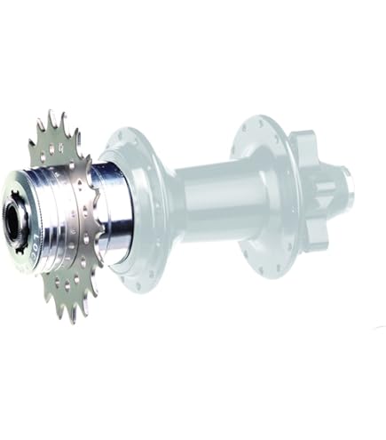 Fietsketting Voor Fiets Zonder Derailleur KMC 1/2 X 1/8 Z1 Wide EPT 128 Sch