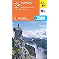 Loch Lomond North Map | Tyndrum, Crianlarich & Arrochar | Ordnance Survey | OS Explorer Map OL39 | Scotland | Walks | Hiking | Maps | Adventure