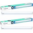 wipro Garnet 10W LED Batten for Living Room & Bedroom|Bright & Energy Efficient Tubelight for Home & Office|Cool Day Light (6500K) with 1000 lm|Tubelight for Dressing Table & Mirror|2Feet, Pack of 2