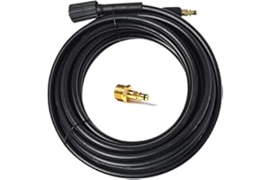YUET 5M Tubo Flessibile ad Alta Pressione, Quick Connect Tubo di Ricambio per Kärcher M22 Filettatura a Vite Per Karcher K2, K3, K4, K5, K6, K7, Accessori per Idropulitrici