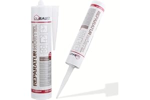 dubaust REP24 - Mortier de réparation - Pour joints - Pour intérieur et extérieur - Cartouche de 310 ml - Gris ciment