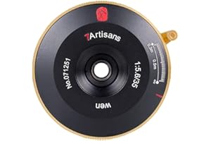 7artisans 35 mm f5,6 format pełnoklatkowy ręczny ostrość Len kompatybilny z Leica M-Mount do Leica M, M10, M240M-P240, M-TYP246, M-P, M 262, M7 (czarne złoto)