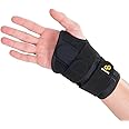 BRACOO Wrist Splint Support, Adjustable Wrist Compression Wrap Brace for Carpal Tunnel, Tendonitis, Joint Pain, Fits Right & Left Hand, WB30