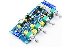 Hailege NE5532 OP-AMP HIFI Preamplifier Pre amp bas Treble Balance Volym Tone Control Board