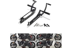 TARAZON Forward Controls Foot Pegs kit for Harley Davidson Street XG500 XG700 2016-2020, Street Rod XG750A 2017-2020 Footrests Padels Forward 12"