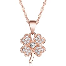 Pendentif Trèfle En Argent 925 Et Zirconium - Sans Nickel - Mixte - Neuf Avec étiquettes - Pierre Brillante