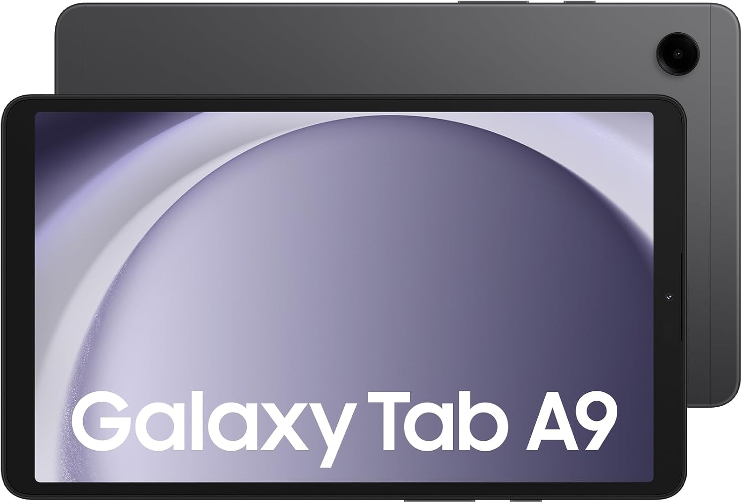 Samsung Galaxy Tab A9 Android Tablet, 64GB Storage, 4GB Ram, Large Display, Rich Sound, Graphite, 3 Year Extended Warranty (UK Version)