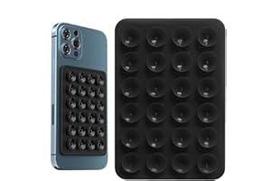 OPDESTN Ventouses en Silicone pour touss Les modèles de téléphones, Support de téléphone antidérapant pour Selfies et vidéos, Mains Libres, Support de Téléphone à Ventouse, Silicone Support de Ventouse