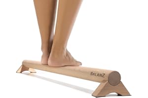 Original Cup Balanz Barra de Gimnasia de Madera Haya 100×10×8 cm | Niños & Adultos | Barra de Equilibrio para Motricidad & Rehabilitación | Gimnasio en Casa, Musculación Suave, Fisioterapia | Aerobik