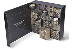 WEB2O Original Adventskalender mit 24 Kerzen