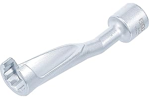 BGS 8434 | Clé spéciale pour tuyau d'injecteur | pour BMW, Opel 2.5TD, Mercedes-Benz | 12,5 mm (1/2") | 17 mm