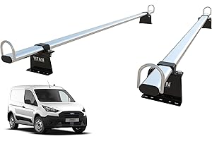 TITAN VAN ROOF RACKS & ACCESSORIES TITAN WorkReady Van Roof Rack 2 Bars - Compatible Fittings to fit a Ford TRANSIT CONNECT Mk2 (2014-onward)