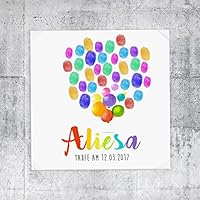 Fingerprint Fingerabdruckbild Aliesa Taufe Geburt