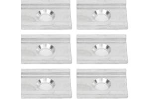 ACOUTO YakAttack FeelFree UniTrack Aluminum Kayak Adapter, 6 Pack, Adapter Plates Only (AAP-1012-6), High Compatibility with FeelFree Kayaks, Johnny Boats, and 3 Waters Kayaks, Durable