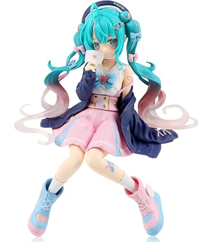 Figurine Anime Monika Version Q - Modèle PVC Avec Accessoires Interchangeables (environ 10 Cm)