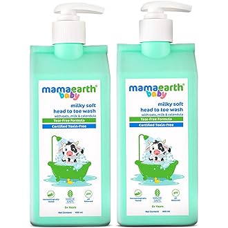 Save 61% on Mamaearth Milky Soft Head to Toe Wash, Now ₹389 (MRP ₹998)