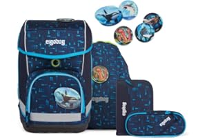 ‎ERGOBAG ergobag cubo Set ergonomischer Schulrucksack Klassisch 5-teilig 1. Klasse Grundschule
