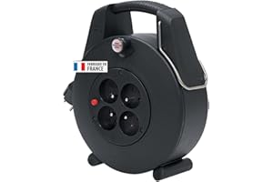 Brennenstuhl Confort-line CL-XL H05VV-F 3G1,0, Noir, 20 m