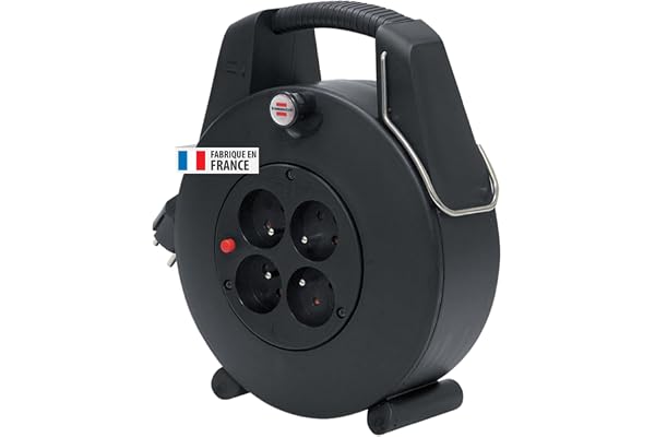 Brennenstuhl Confort-line CL-XL H05VV-F 3G1,0, Noir, 20 m