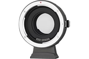 EBYPHAN EF-M1 Autofokus Metall Objektiv-Adapter kompatibel mit Canon EF Objektiven auf M4/3 Kameras Iumix/oIympus/BMPCC (MFT-Mount)