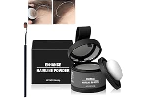 GLSAYZU Waverloo Magic Root Cover Up, Waverlo Root Cover, Enhance Hairline Powder, Magic Root Cover Up, Powder Instantly Conceals Magic Color Root Touch Up (Gray)