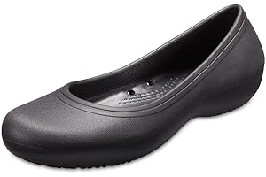 Crocs At Work Flat W, Sandali a Punta Chiusa Donna