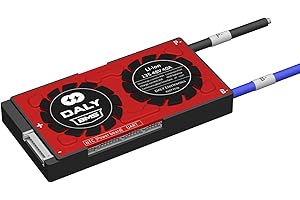 DALY Smart BMS Li-Ion 13S 48 V 40 A avec surveillance en temps réel Bluetooth BMS pour moteurs à roue au lithium 3,7 V