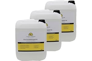 JOWO-CHEMIE Horizontalsperre Verkieselung Trockene Wand Kellerabdichtung Bohrloch Injektion für dauerhaft Trockene Wände (30l)