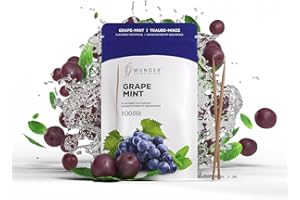 PERFEKTO24 Wonder Toothpick Refillpack - Flavoured toothpicks - Chewing Gum Plastic-Free - Stop Nail Biting - Fresh Breath with Flavoured toothpicks - Teeth Cleaning to go - Sugar-Free, Vegan