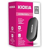 KIOXIA EXCERIA PLUS G2 2TB Taşınabilir SSD &ndash; USB 3.2 Gen2, 1050MB/s Okuma, 1000MB/s Yazma