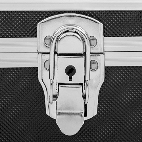 Werkzeugkoffer Alurahmenkoffer Multikoffer Etagenkoffer abschließbar schwarz - 5