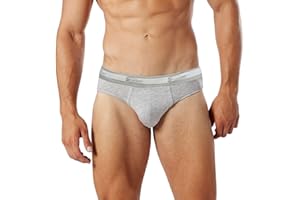 INTIMITALY Slip Uomo Cotone Elasticizzato Pacco da 4 Bielastico Mutande Uomo Cotone Intimo Mutande Uomo Colorate alla Moda Bianchi Neri Grigio