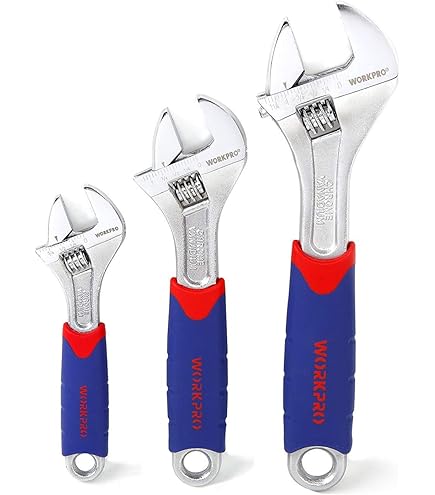 Chiave Inglese WORKPRO 250 Mm Regolabile - Con Scala Metrica E Impugnatura Antiscivolo - Foto 2