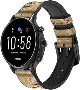 Dinosaur Fossil Leather \u0026 Silicone 