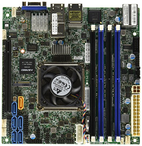 Supermicro X10SDV-TLN4F Placa Base para - Servidor (Intel, BGA 1667, 45 W, DDR4-SDRAM, 1600,1866,2133 MHz, 128 GB)