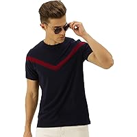 Veirdo Men's Cotton Regular Fit Half Sleeve T-Shirt