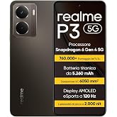 realme P3 5G Smartphone 12+512GB, 4th Generation Snapdragon 6 5G Processor, 5260mAh Titan Battery, 45W Fast Charge, 120Hz AMO