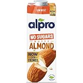 Alpro Şekersiz Badem Bitki Bazlı İ&ccedil;ecek 1000 ml