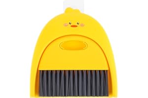 Amabro Mini Kleine Schaufel, Tischbesen Mini Kehrschaufel Set Handbesen Kehrblech Und Handfeger Katzenklo Schaufel Mit Behälter Für Computertisch