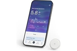 Lingo by Abbott|2-week CGM|Wearable Glucose Tracker|See your glucose response to food, exercise, sleep|Continuous Glucose Monitor & App to support your health goals|Works with iOS and Android|UK Only