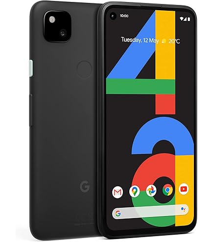 SIM Free Google Pixel 4a 5G 128GB Mobile Phone – Just Black, High