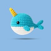 Balina Amigurumi Tığ Kiti - Pratik &Ouml;rg&uuml; İp