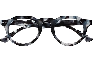 ‎OPULIZE OPULIZE RIO Lesebrille mit Blaulichtfilter - Oben Abgeflachter Rahmen - Blue Tortoiseshell - Damen & Herren - Federscharniere - B53-3 - +1.50