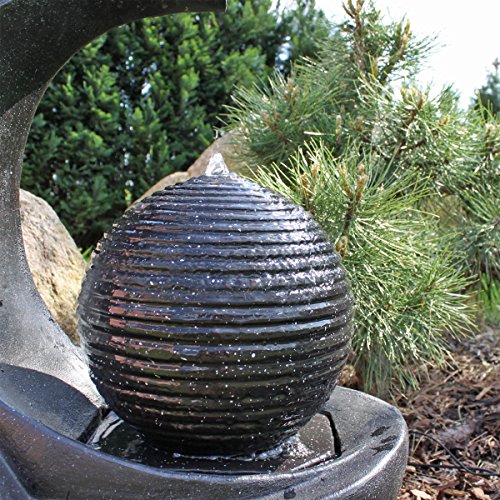 Solar Springbrunnen NSP7 Solarbrunnen mit Akku und LED Beleuchtung - 4