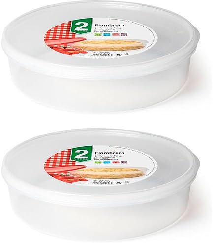 Boîte à Tortilla Ibili - Vert, 21.5 X 18 X 5.5 Cm - Pour Conserver Et Réchauffer Les Tortillas - Plastique Pratique