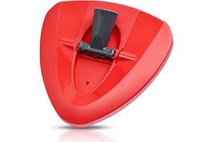 GFRED Base de fregona Roja Compatible con Vileda EasyWring Mop 1-Tank System Cabezal de Base Repuesto Accesorios Fregona Giratoria-Una Pieza (Roja)