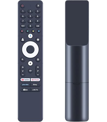 ALLIMITY Telecomando Sostitutivo 06-5FHW53-A053X Per TV TCL Thomson - Compatibile Con 46FU5554W, 50UA6406W E Molti Altri - 3
