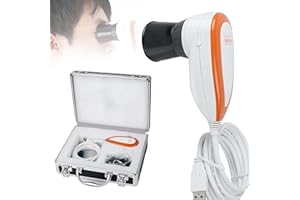 LSHFYV Iriscope Iris Analyzer Iridology Camera, 5.0 MP Iris Analysis Camera, Iris Analyzer Iridology Camera, Left/Right/USB Lamp Analyzer with Iris Software, High Resolution 2560 X 1920